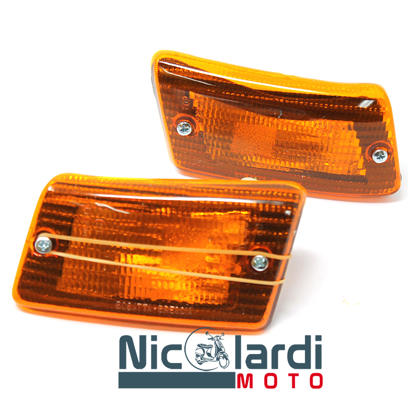 RMS Frecce Posteriori Trasparenti Per Vespa Primavera 50/125/150 Cc (2014-)