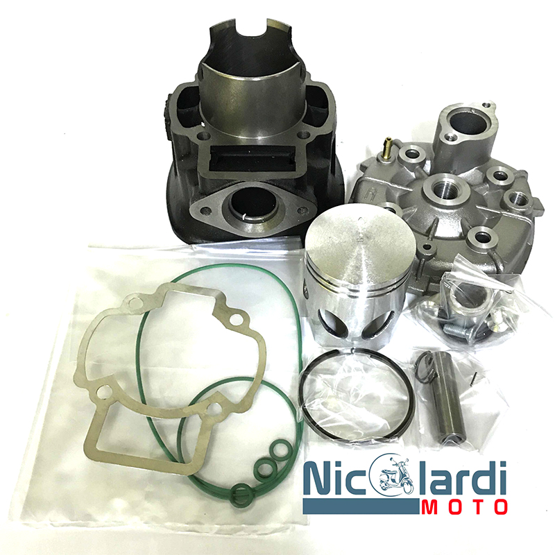 Gruppo termico DR Ø 48mm in ghisa Piaggio liquid cooled