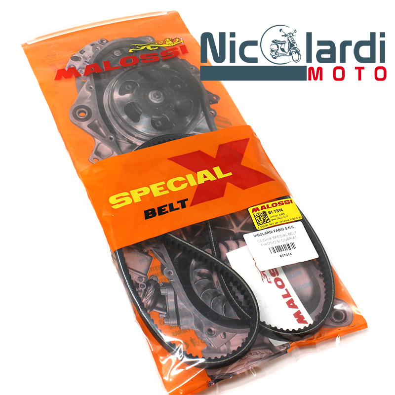 Cinghia Trasmissione Malossi Originale Per Piaggio Si Boss 50cc - Foto 10