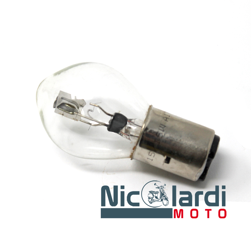 thumbnail image 2 of 10x 6V 15/15W Halogen Bulbs – BA20D Base, For Simson Jawa MZ IFA BMW DKW, Warm White 2 of 3