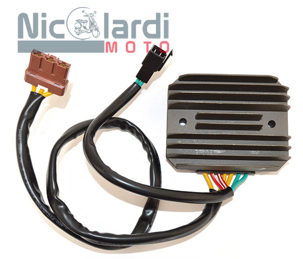 Regolatore di tensione Aprilia Scarabeo 125-150-200-300-500cc - Gilera Nexus 125-250-300cc - Piaggio Beverly 250-400cc