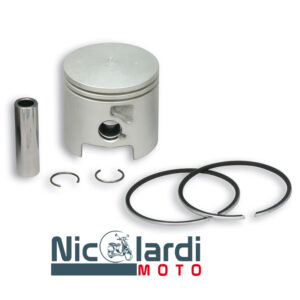 Pistone Malossi 2T Ø50mm selezione A - spinotto Ø12mm - 2 segmenti rettangolari