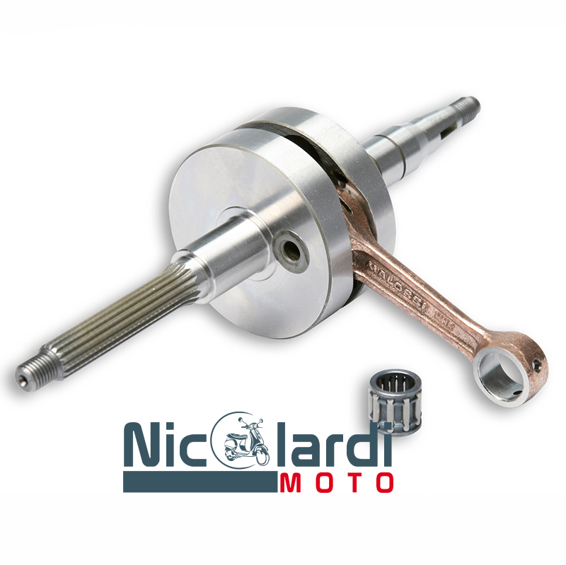 Albero motore Malossi Minarelli RHQ Sport spinotto Ø 12mm biella 80 corsa 39,2mm