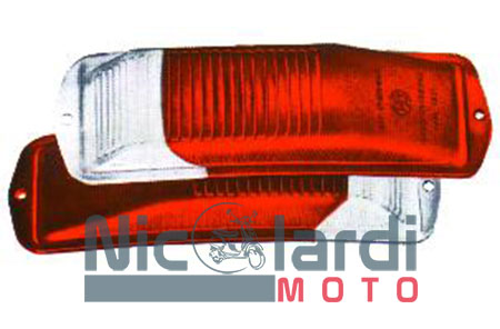 Coppia vetri frecce anteriori Ape P 501 220cc