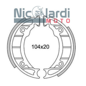 Ganasce freno anteriore Piaggio Zip 50cc