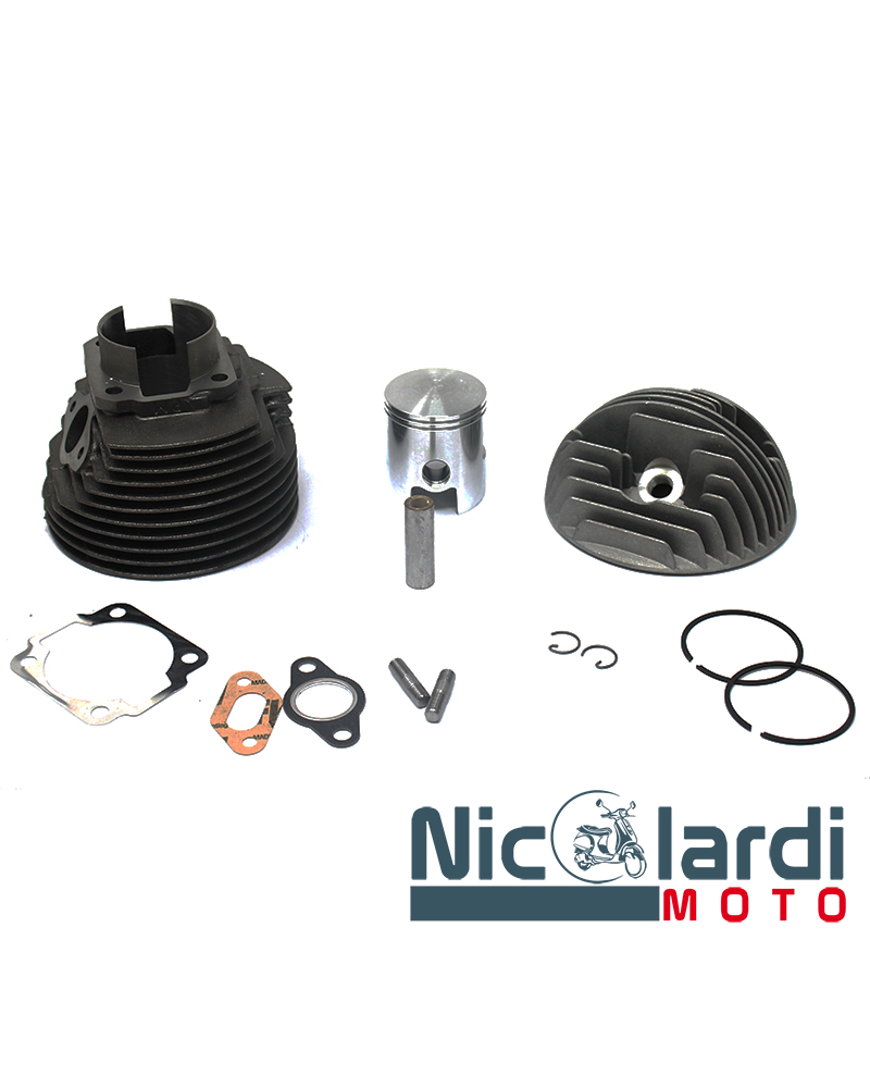 thumbnail image 2 of DR Performance Cylinder Kit For Vespa 125 ET3 / Special 50 – 130cc, Cast Iron, 57mm Bore (KT00015) 2 of 4
