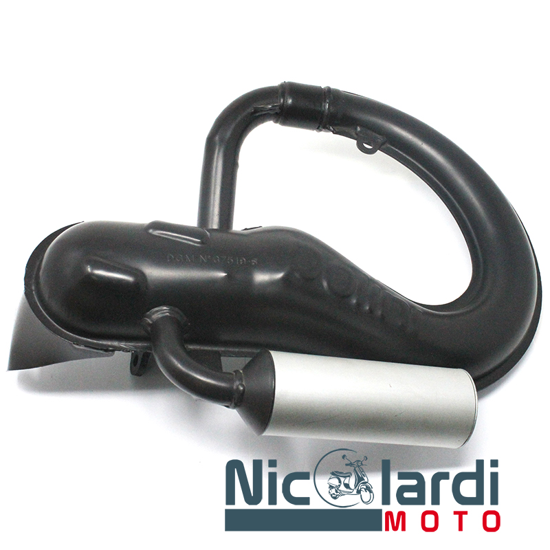 Marmitta Polini con silenziatore in alluminio Vespa Primavera - ET3 125cc