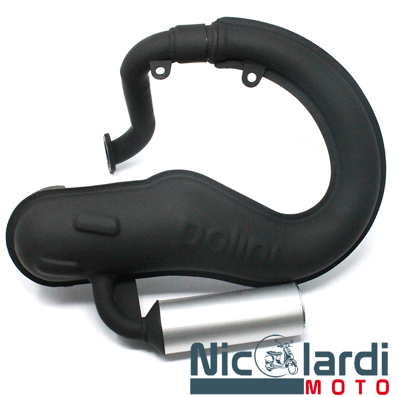 Marmitta Polini silenziatore in alluminio Vespa L - N - R - Special 50 cc