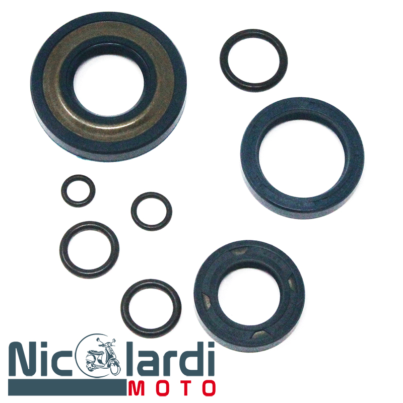 Serie paraoli motore Corteco blu Cono 19 Vespa Special - PK 50cc - Primavera - ET3 125cc