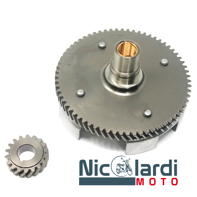 Campana frizione Z. 67 - 18 denti elicoidali Vespa 50 - Ape 50