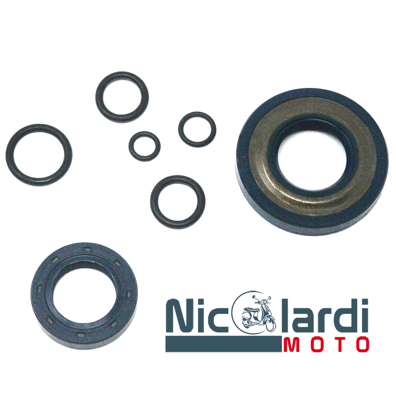 Serie paraoli motore corteco blu Cono 20 Vespa PK XL - PK XL Rush - FL 50cc
