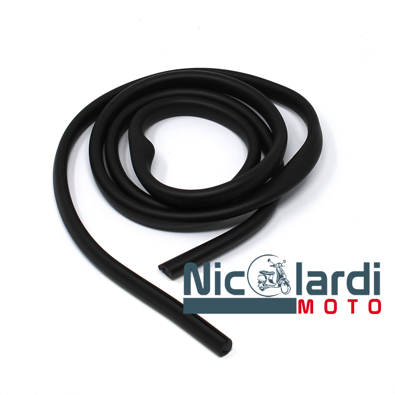 Cappucci Leva Freno Campagnolo Scudo & Globo – Gomma Naturale Per Manubrio Corsa (2 Pezzi) Nero/Bianco