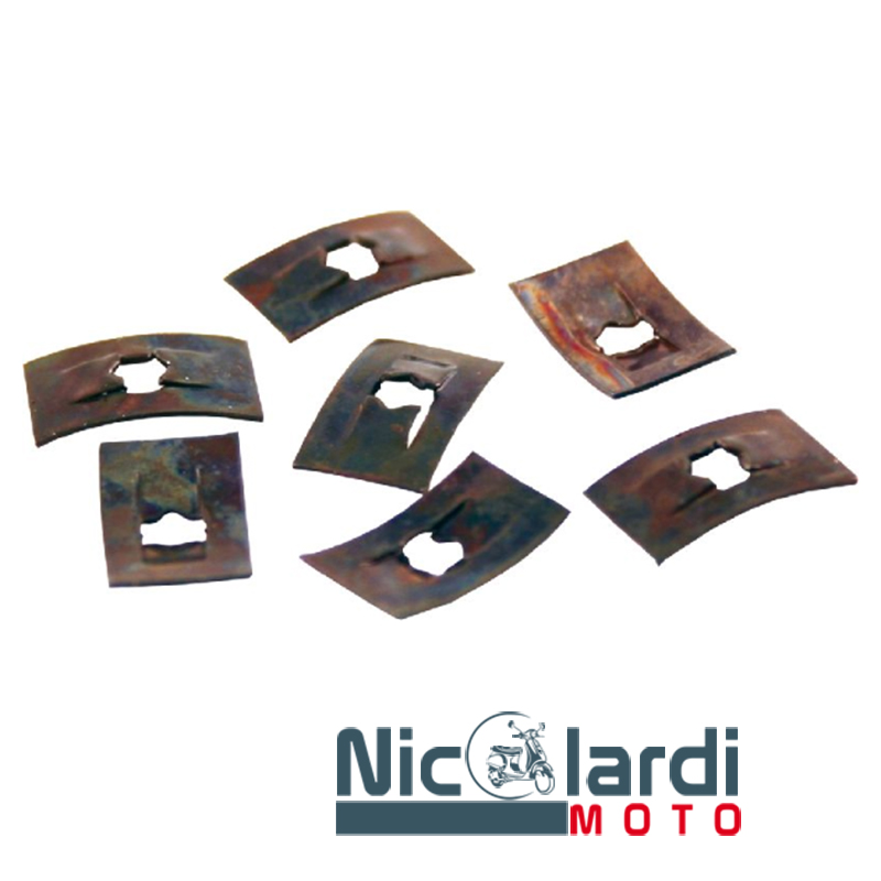 Mollette fissaggio targhetta Piaggio Vespa