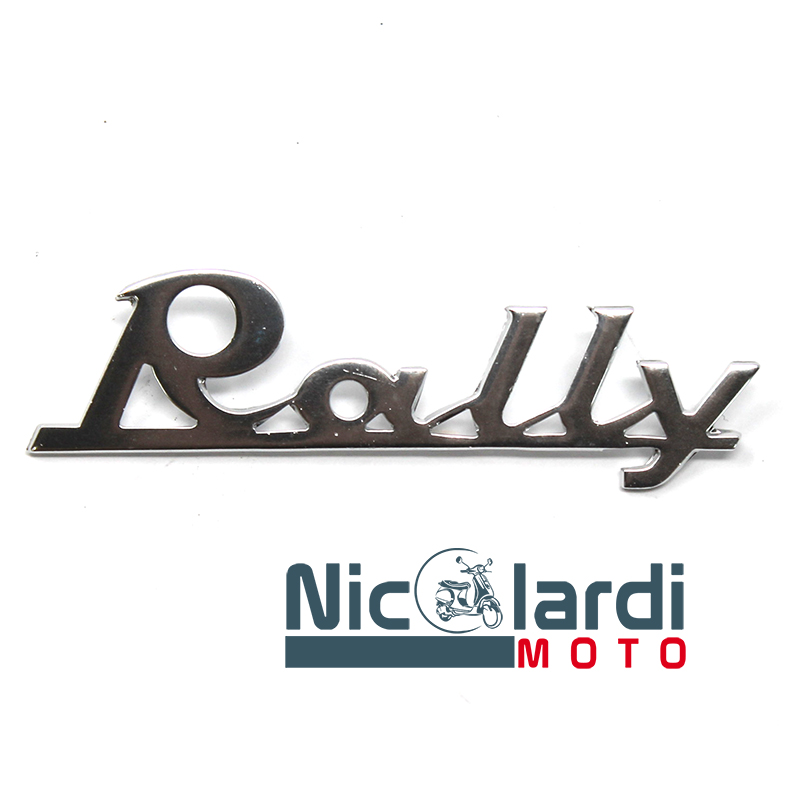 Targhetta anteriore scritta "Rally" - Vespa Rally 180 - 200cc