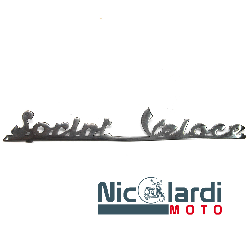 Targhetta posteriore scritta "Sprint Veloce" - Vespa VLB1T