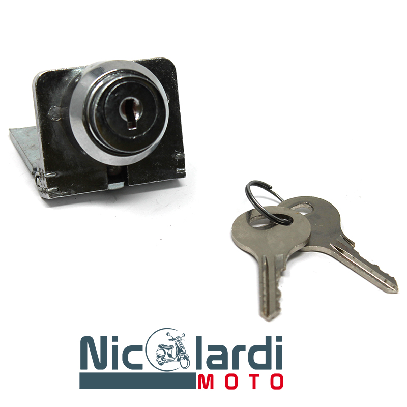 Serratura Bloccasterzo piastrina lunga Vespa Super - GS 150cc
