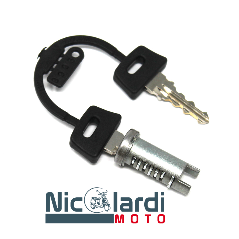 Kit cilindretto serratura Vespa PK - PK XL - FL - HP 50 - 125cc - Vespa Cosa - Cosa 2 - PXE Arcobaleno 125cc