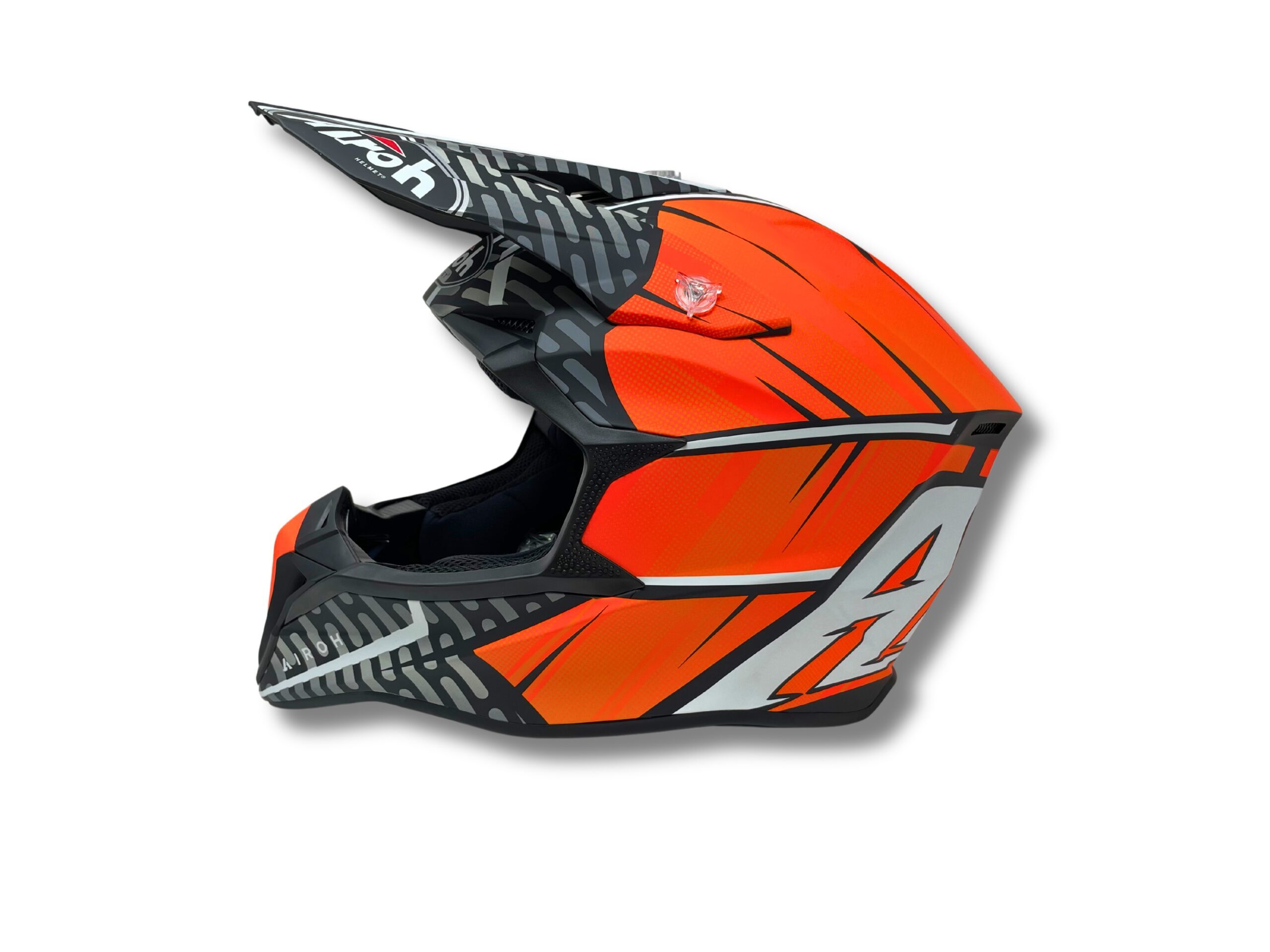 Casco Airoh Wraap | Off-Road | Taglia M | Nero Opaco | Leggero E Sicuro