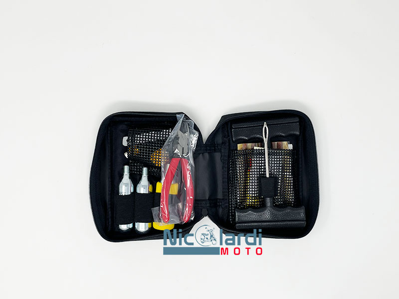 Kit Riparazione Pneumatici Tubeless Per Moto E Auto - Con 15 Spine A Fungo - Foto 7